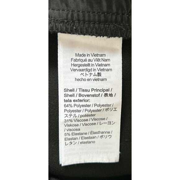 High-rise Cameron pant in four-season stretch black Size 8 - Picture 11 of 11